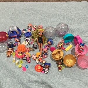 L.O.L Surprise! Huge Collection Lot Of Dolls And Accessories